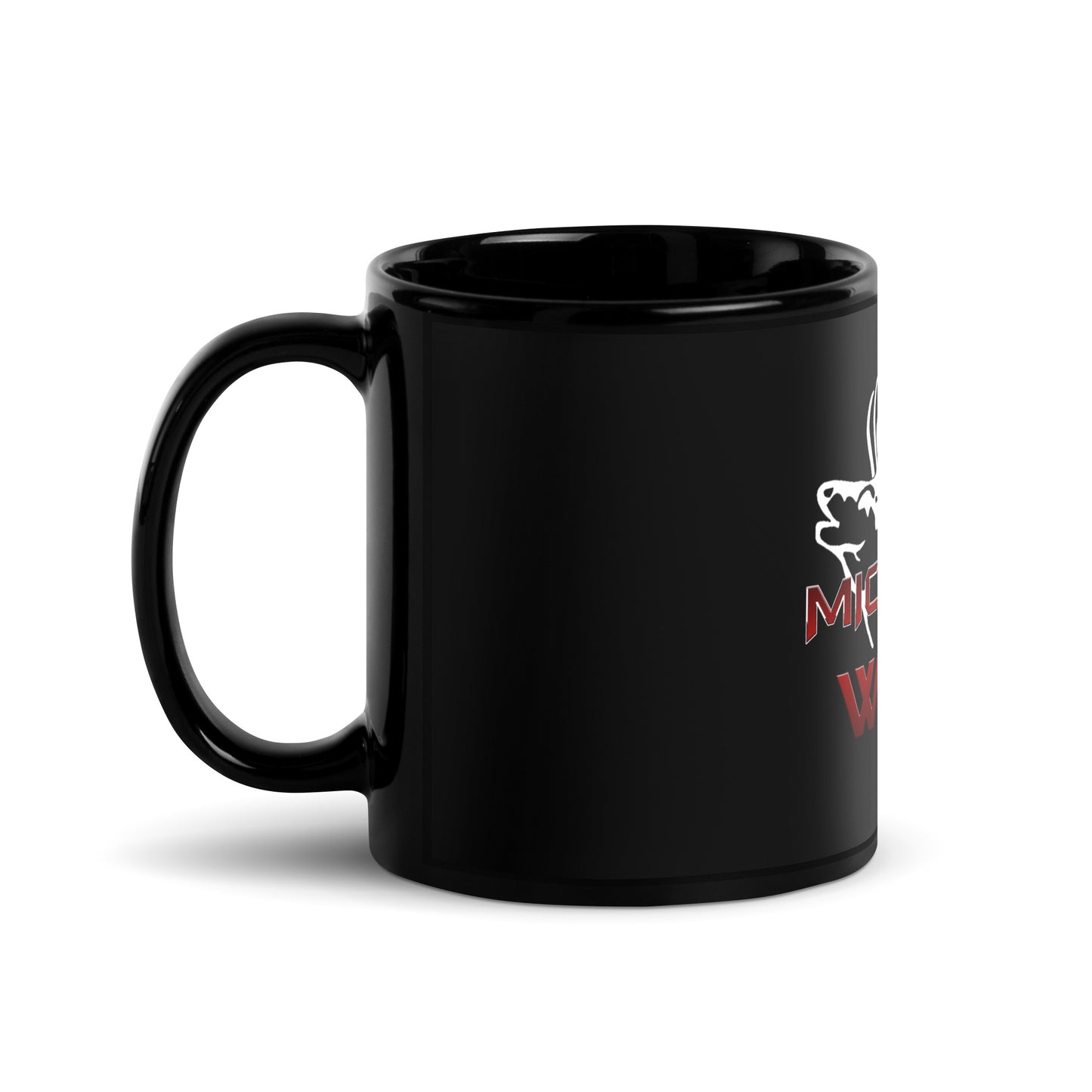 MGW Black Glossy Mug