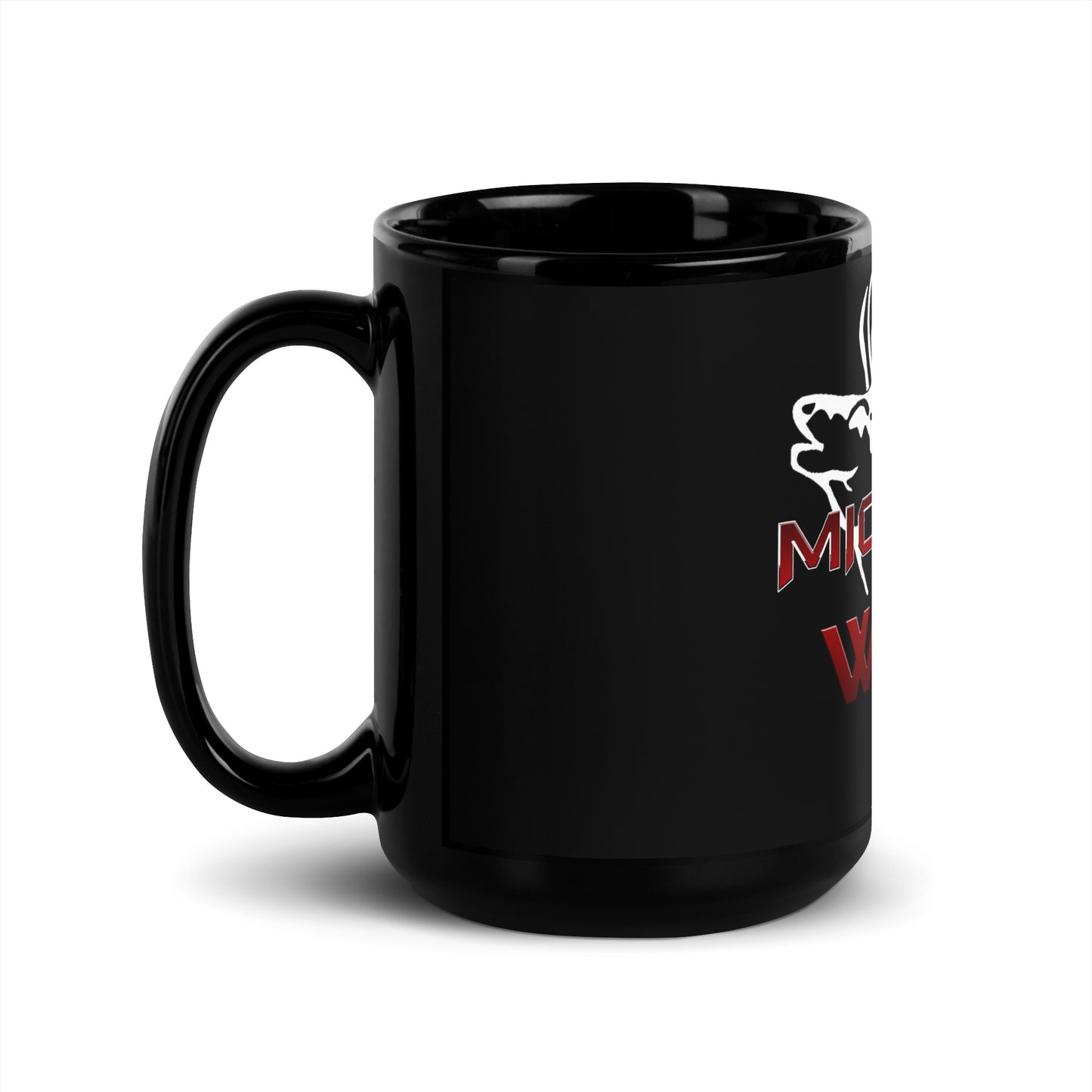 MGW Black Glossy Mug